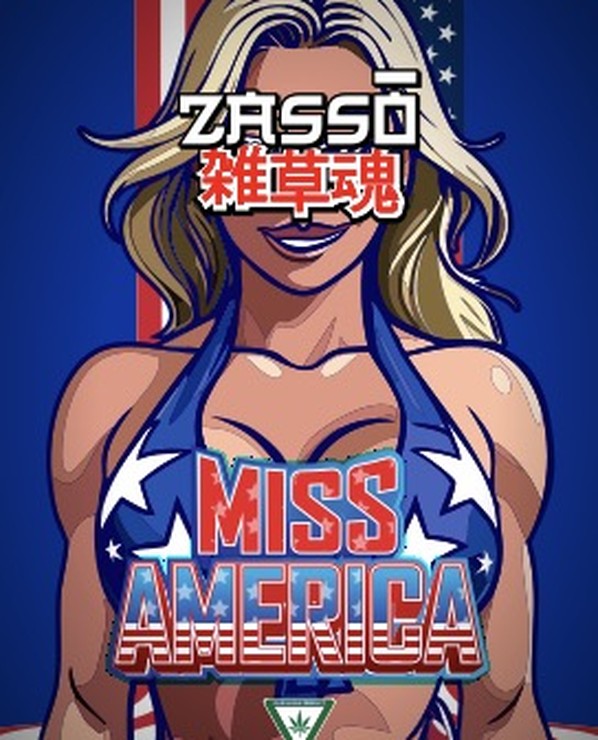 Miss America strain artwork